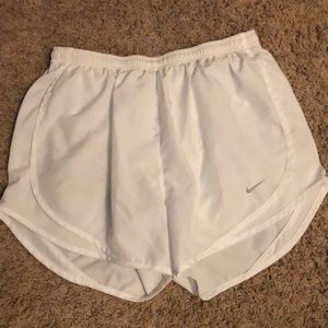 Nike All White Shorts